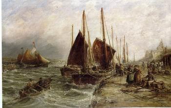 unknow artist Seascape, boats, ships and warships. 08